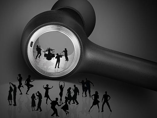 蓝牙耳机banner 国际站首图 轮播图 全屏图