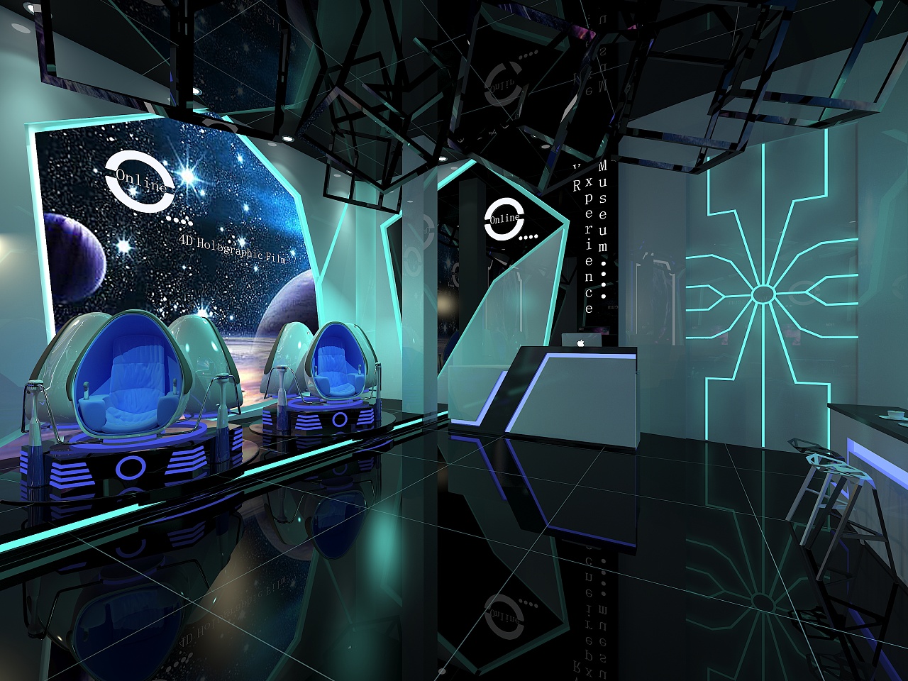 VR体验馆|空间|展陈设计|慢慢来小可爱 - 原创作品 - 站酷 (ZCOOL)