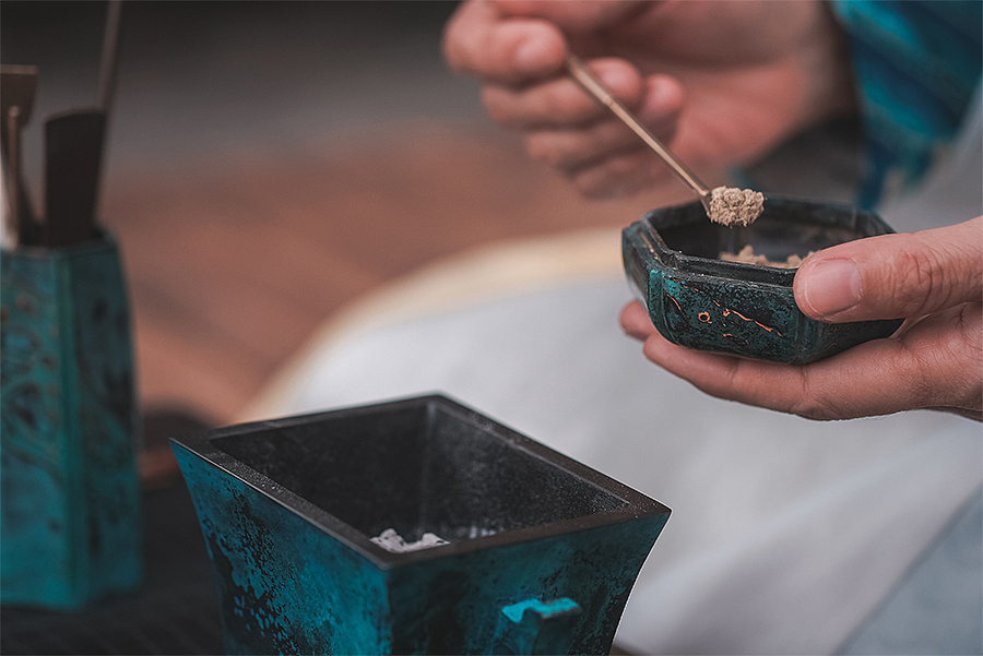 五玄土 || 香炉《铜戟耳炉》