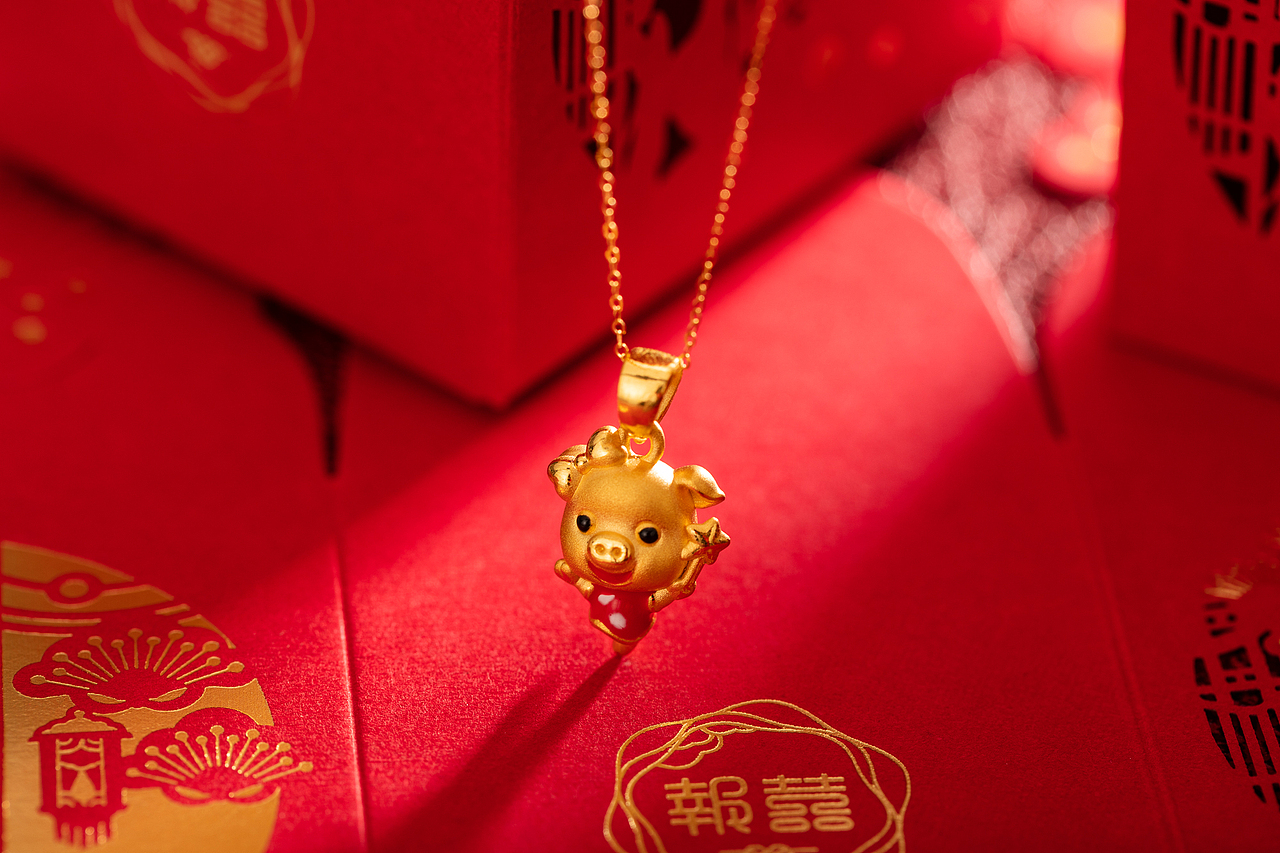 黄金产品拍摄原片