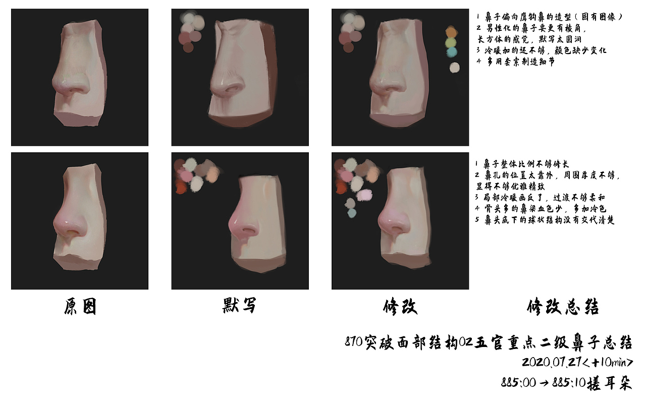 每日绘画练习789至899