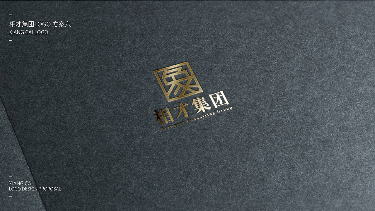 相才咨询集团LOGO设计提案