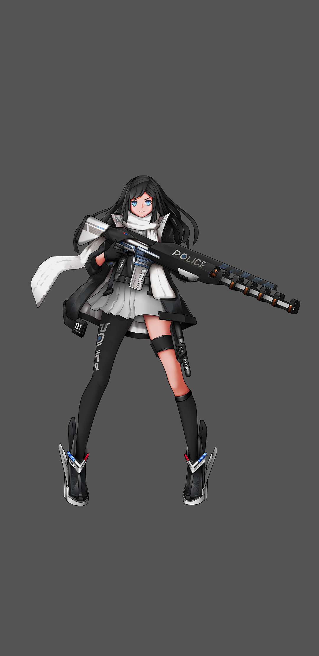 赛博朋克风格人物