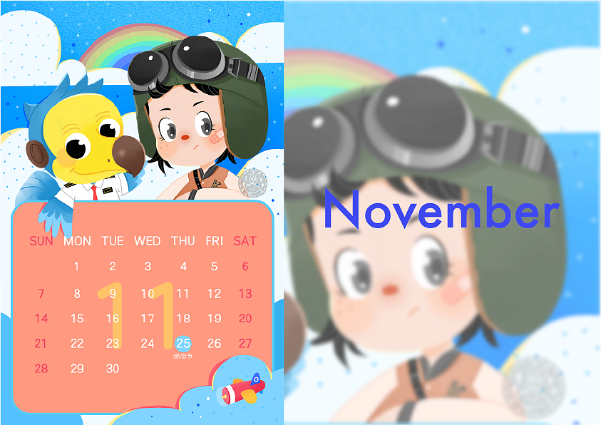 2021动物之森同人台历上架啦！！（撒花（图ZMjI4MDEyOTky） - 商业插画 - 站酷设计师蟹蟹蟹蟹阿金原创素材 - 站酷ZCOOL