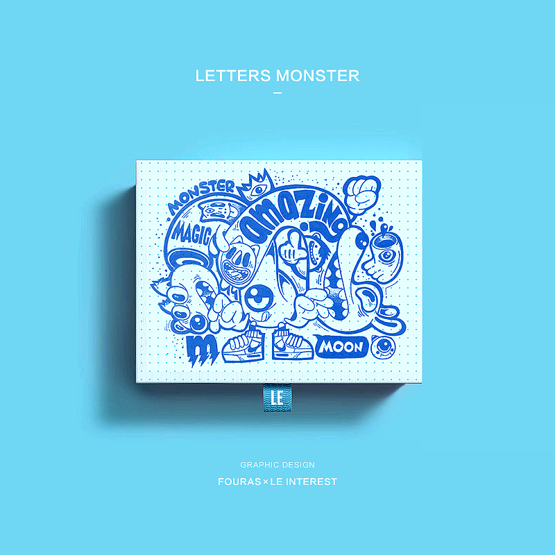 字母小怪物（上）（图ZMTIyNjE3MTI4） - 创作习作 - 站酷设计师LOKLIAO丶樂原创素材 - 站酷ZCOOL