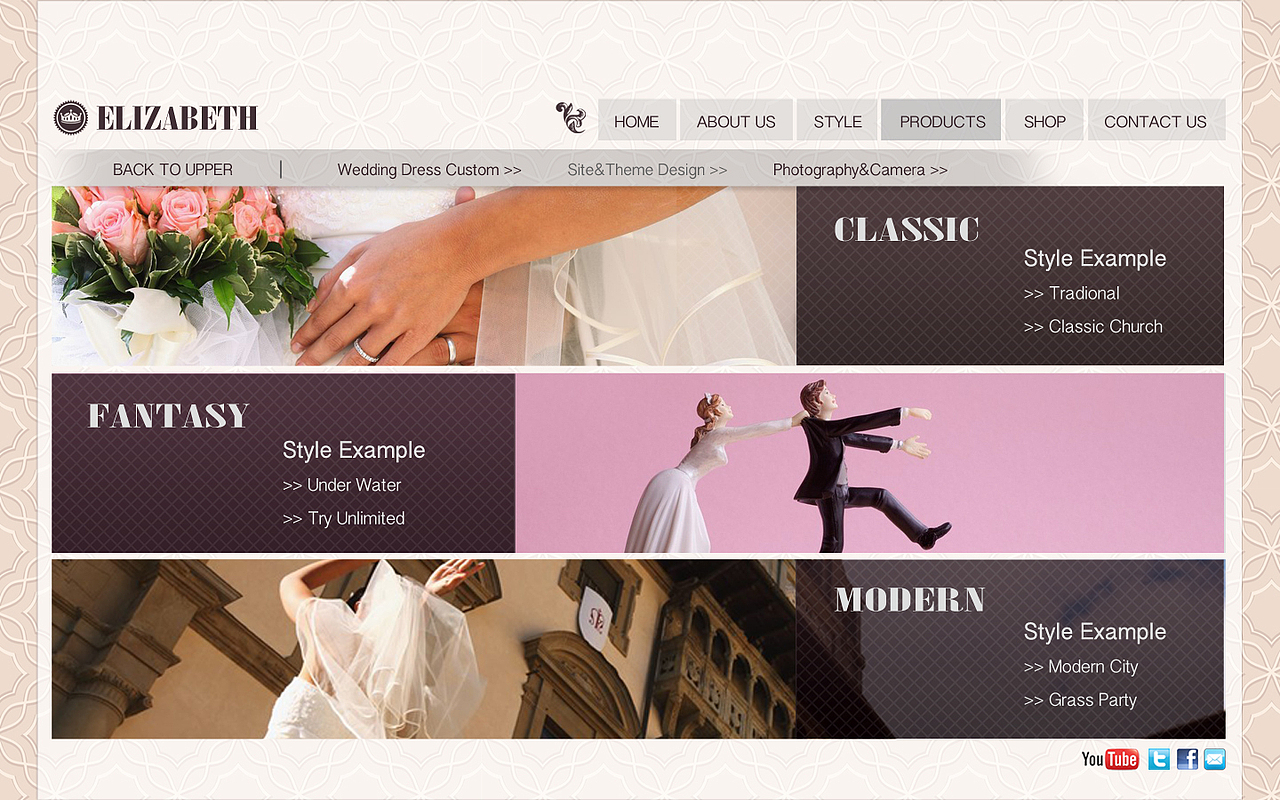wedding website design（图ZOTgwOTA4OA==） - 其他平面 - 站酷设计师redqian14原创素材 - 站酷ZCOOL