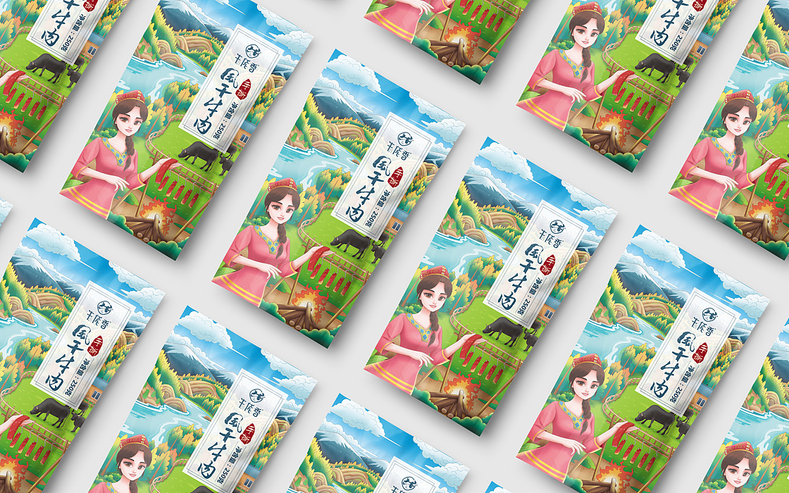 牛肉干包装设计