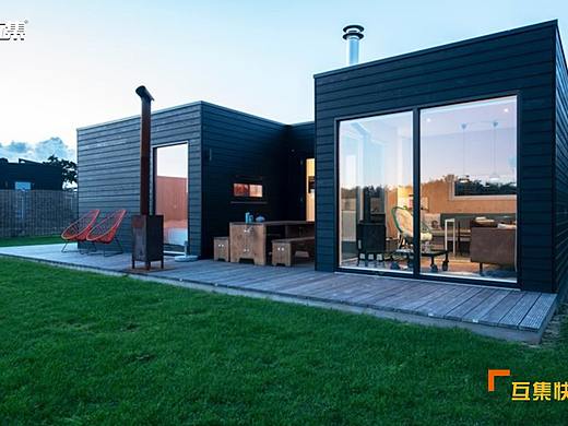 De Grote Beer极简主义小屋