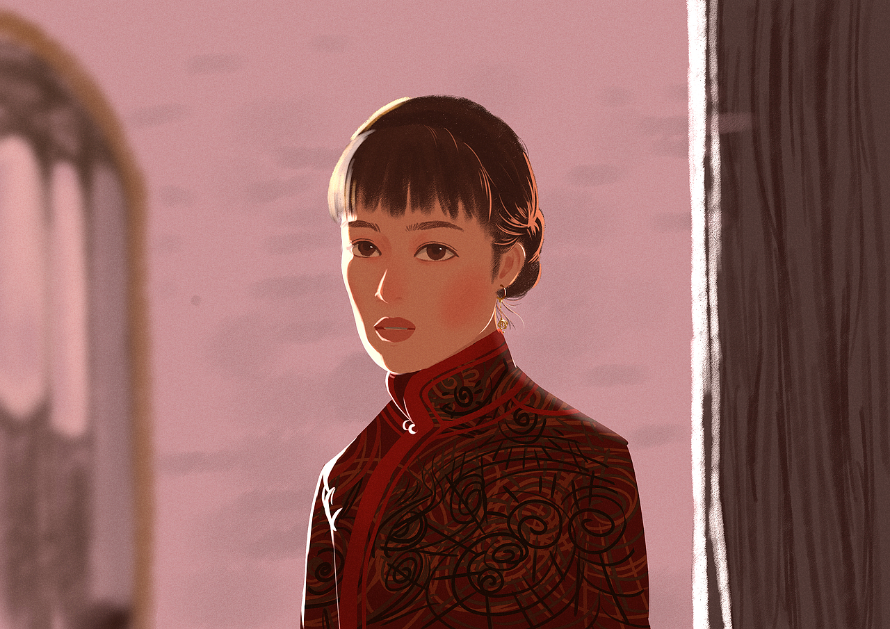 大红灯笼高高挂（图ZMjg1NTA4MTE2） - 艺术插画 - 站酷设计师李雷ii原创素材 - 站酷ZCOOL