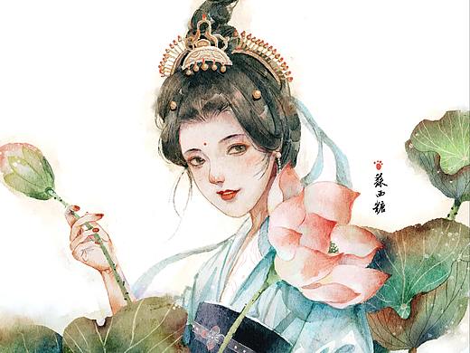2021春季总结-古风水彩图合集