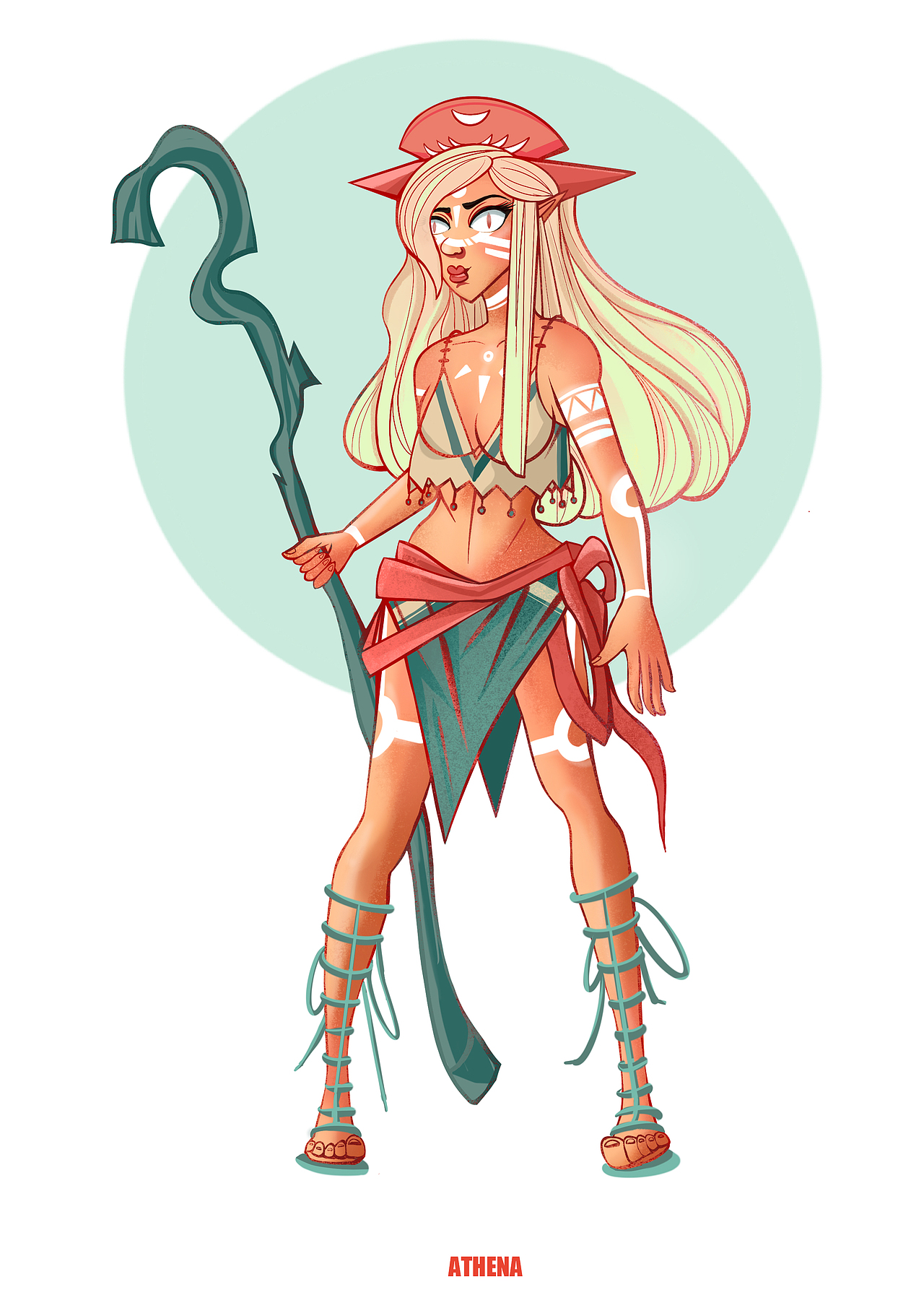 希腊神话character design