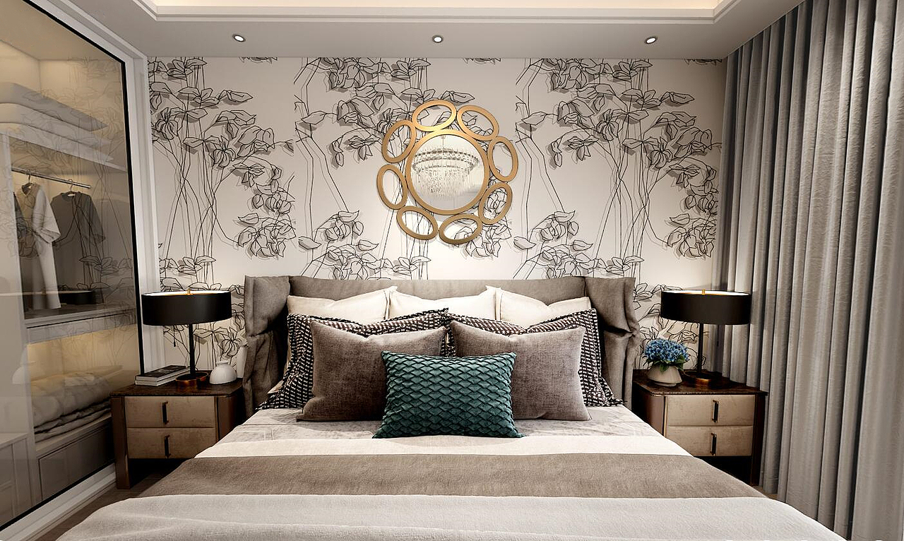 重庆别墅设计|万国城|现代风格|设计师张那美容