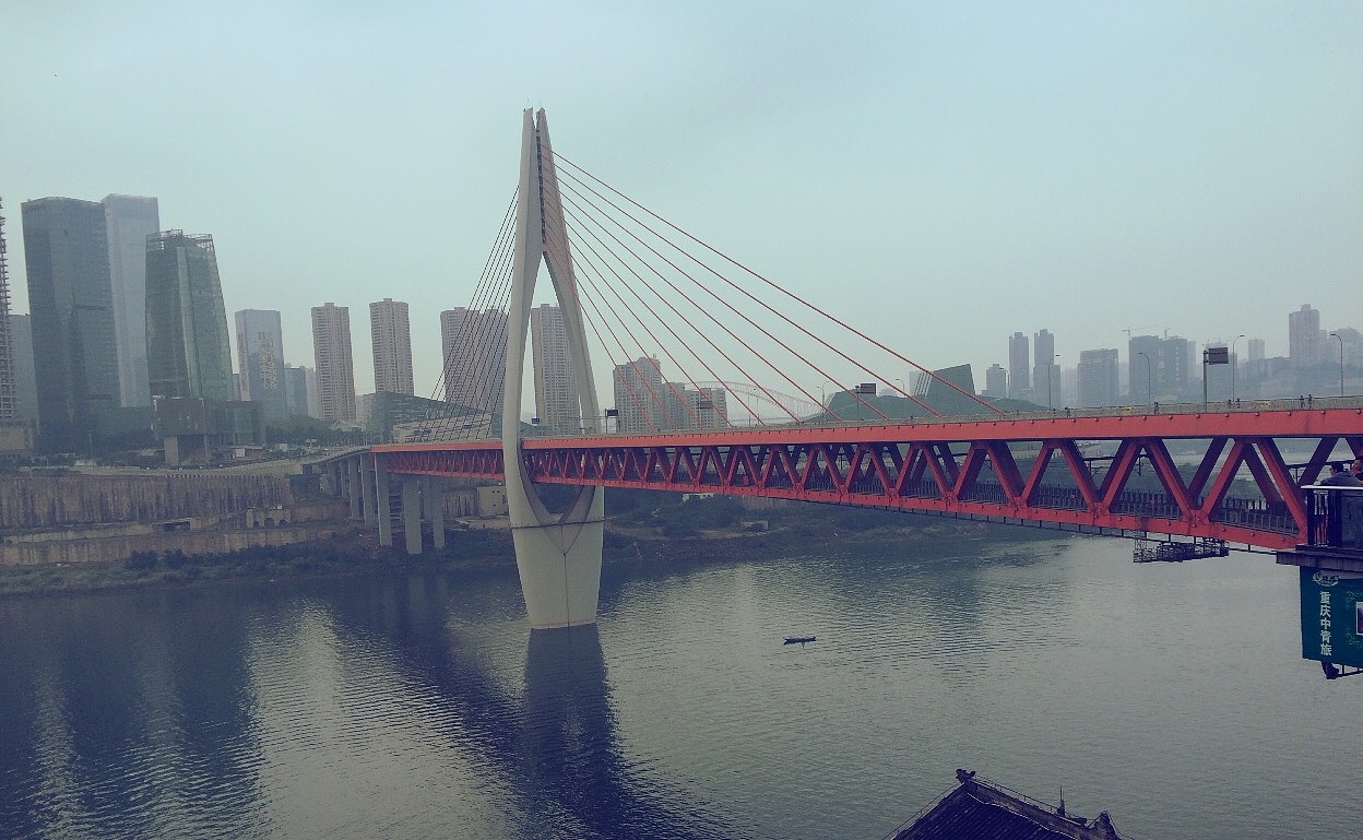 暮色嘉陵江--手机随拍（图ZODQwMjg5NTY=） - 风光摄影 - 站酷设计师章燕ps原创素材 - 站酷ZCOOL
