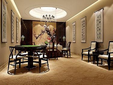 郑州中餐厅设计_醉仙酒楼中餐厅包间设计_京创装饰