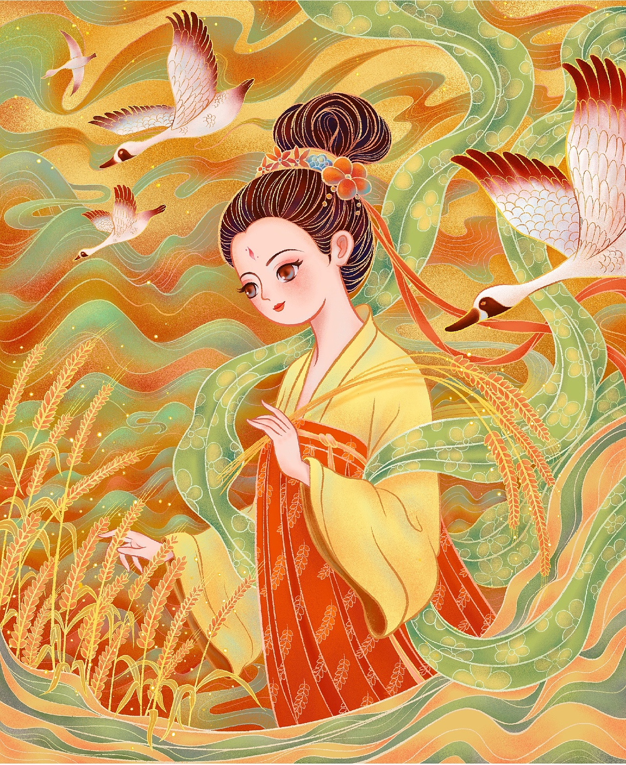 古风商业插画