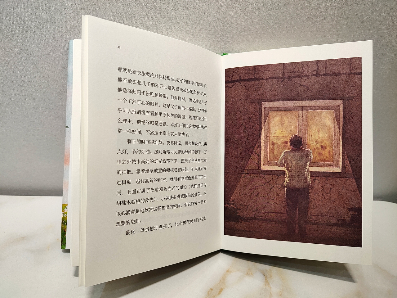 为文学作品绘制的插画作品