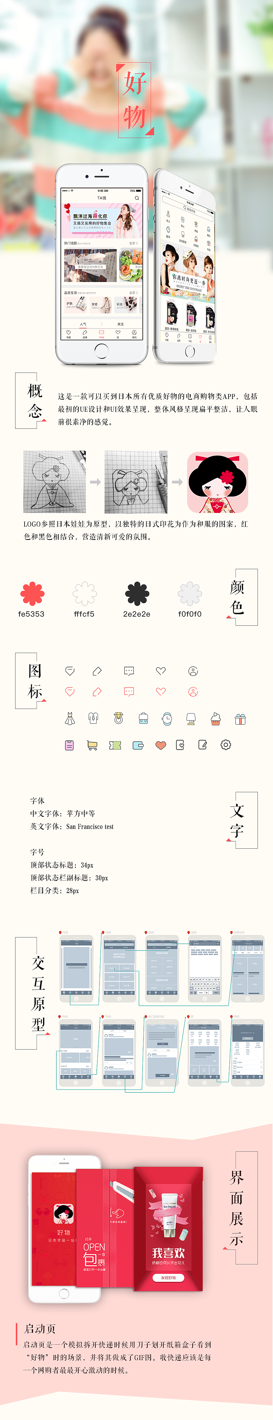"好物"APP_日本優(yōu)品一站購(gòu)（圖ZMjg5NzUzNTg0） - APP界面 - 站酷設(shè)計(jì)師JINeen_原創(chuàng)素材 - 站酷ZCOOL