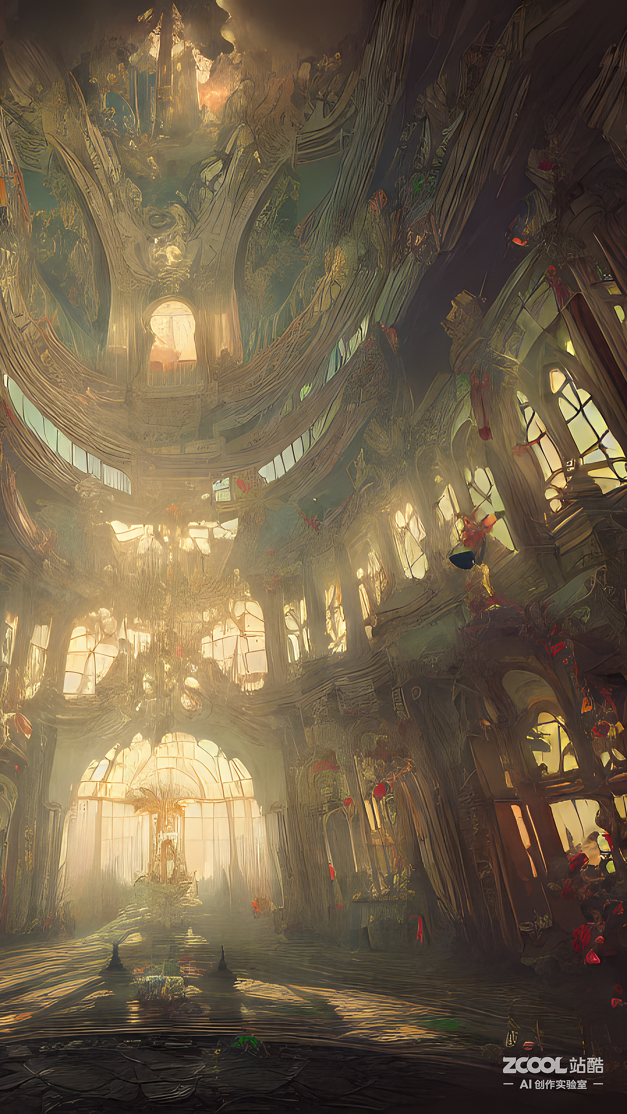 #AI创作实验室#仙境城堡