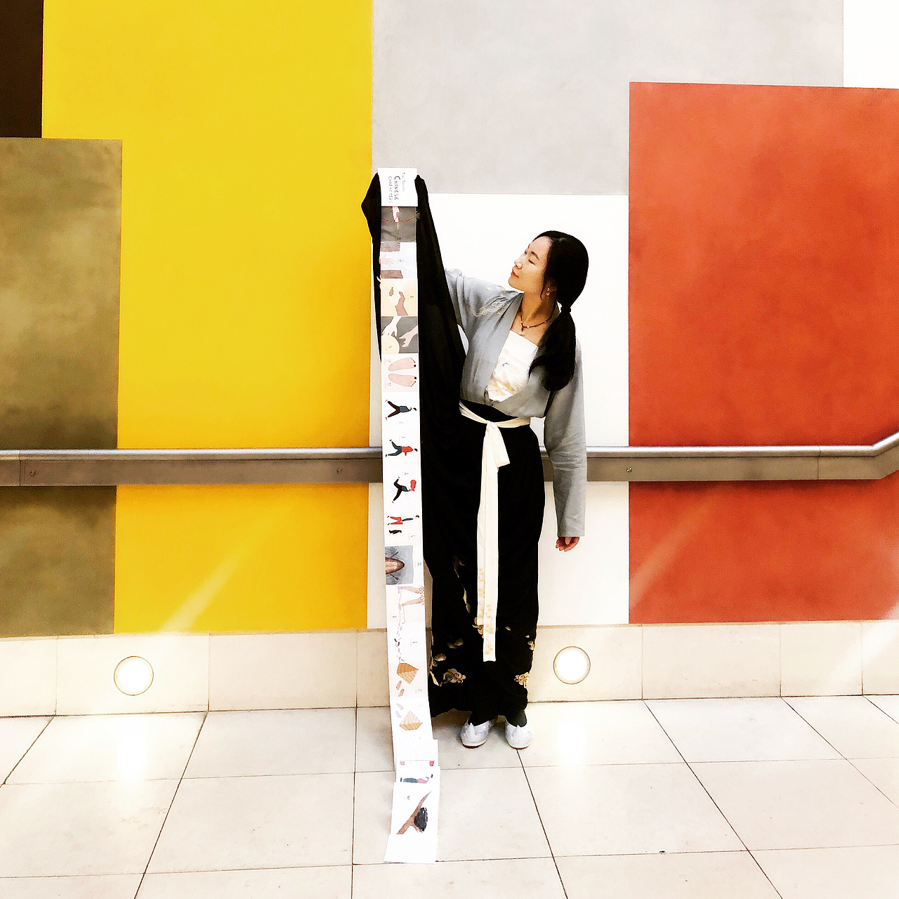 甲骨文字卡风琴书-一组与甲骨文有关的小插画