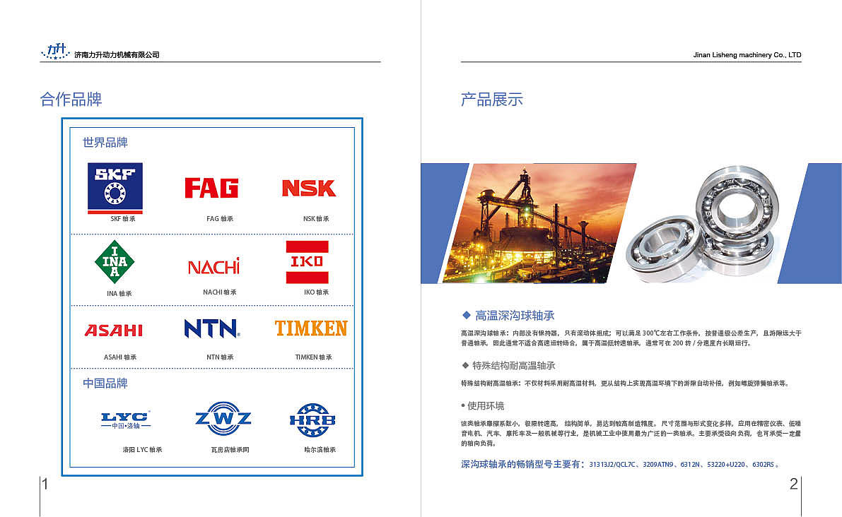 力升轴承有限公司 资料册（图ZNjIyNzQxMjQ=） - 书籍/画册 - 站酷设计师空白格2013原创素材 - 站酷ZCOOL