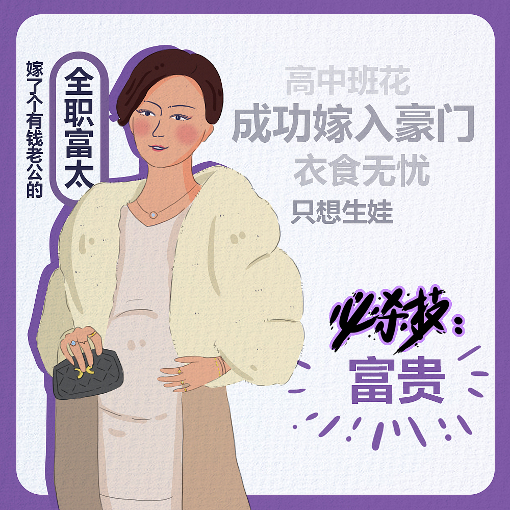 【全职富太】
焦点指数:☆☆☆☆<br>装逼指数:☆☆☆☆☆