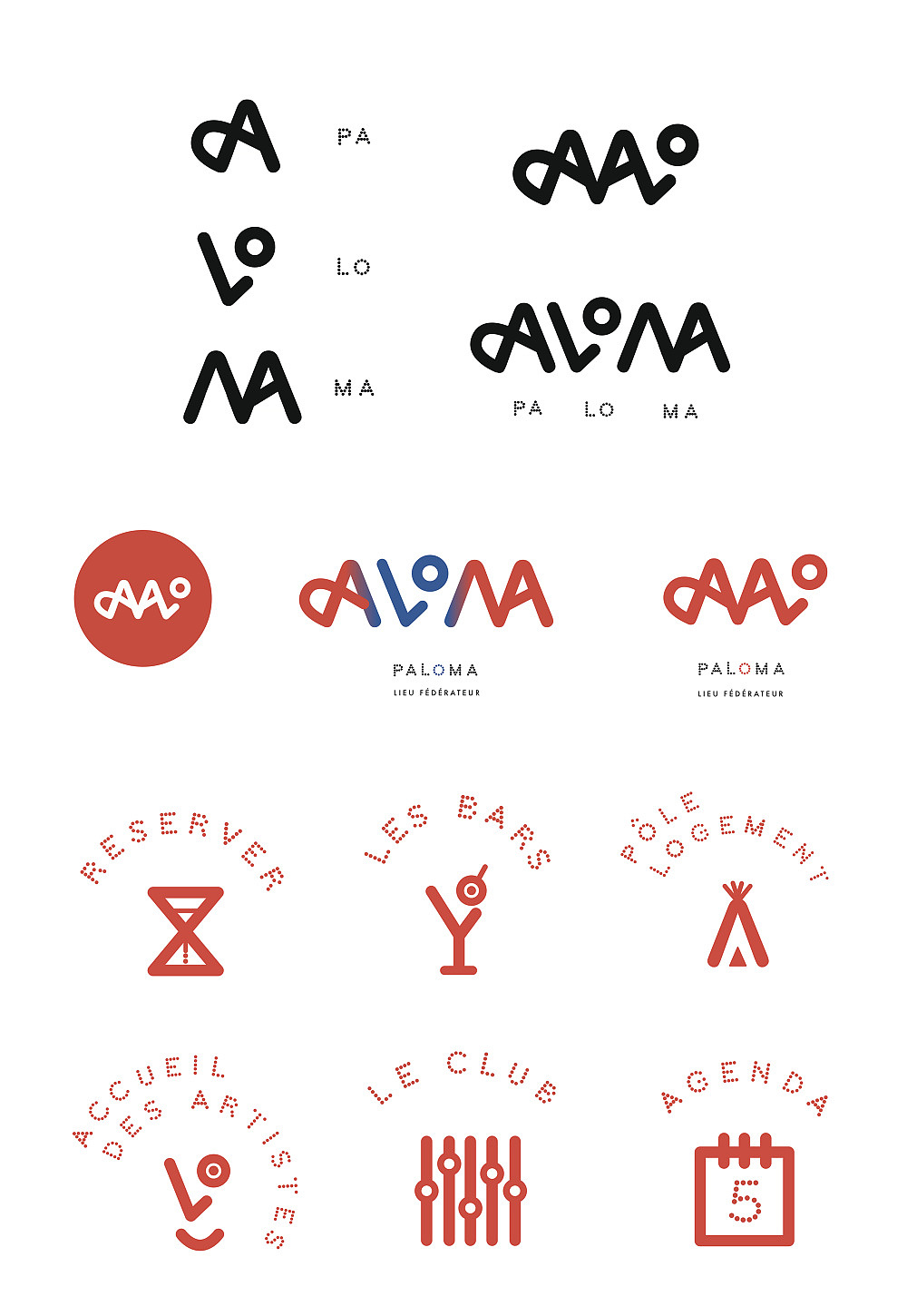 招贴设计 - 法国Paloma戏剧院海报 - 法国高等设计学院(ECV)