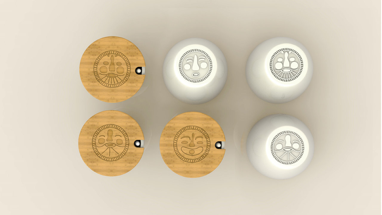 六朝颜论丨人面瓦当文创