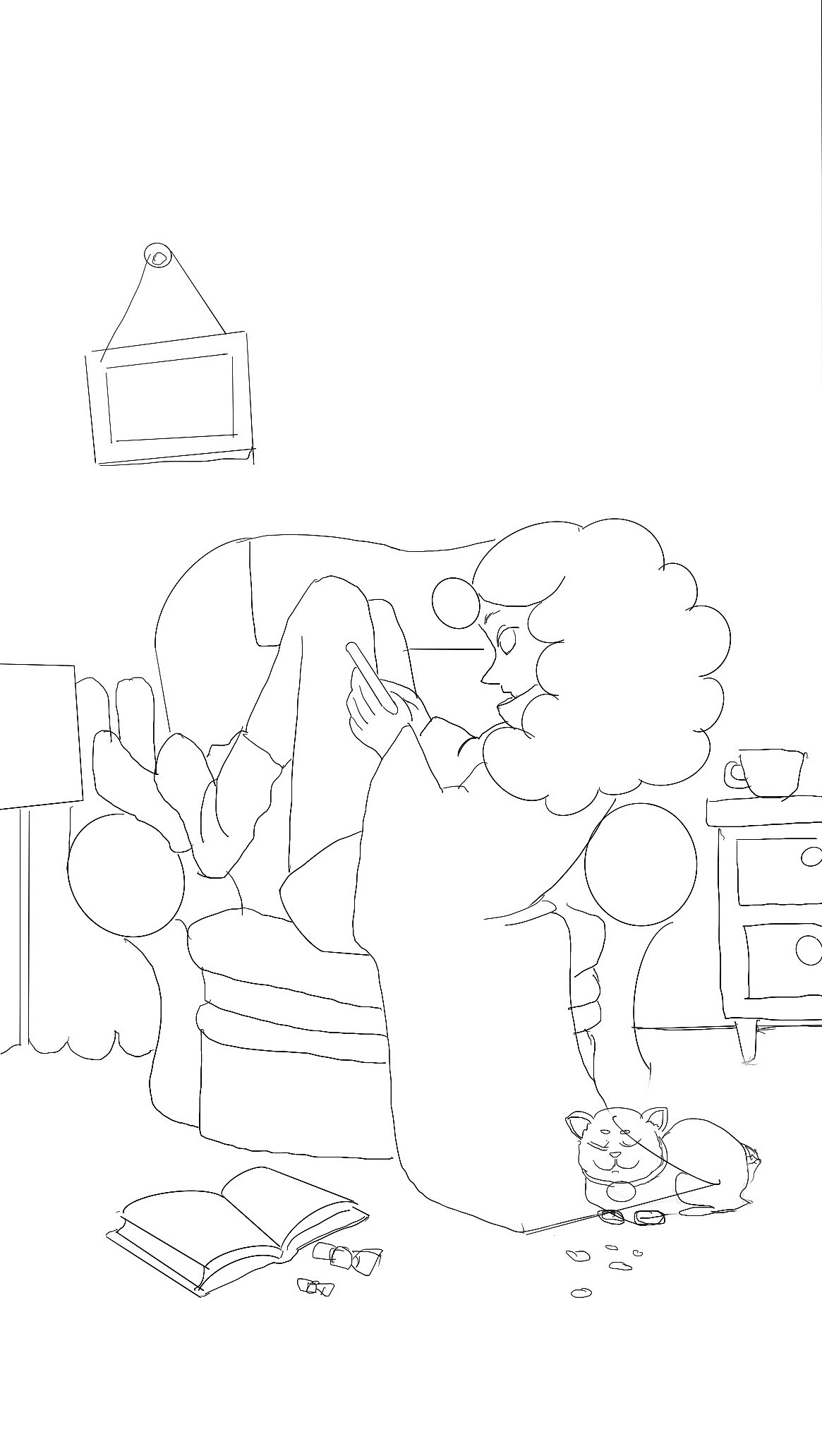 插画-星期六（图ZMTkzOTkxMzY0） - 艺术插画 - 站酷设计师Livia宁原创素材 - 站酷ZCOOL