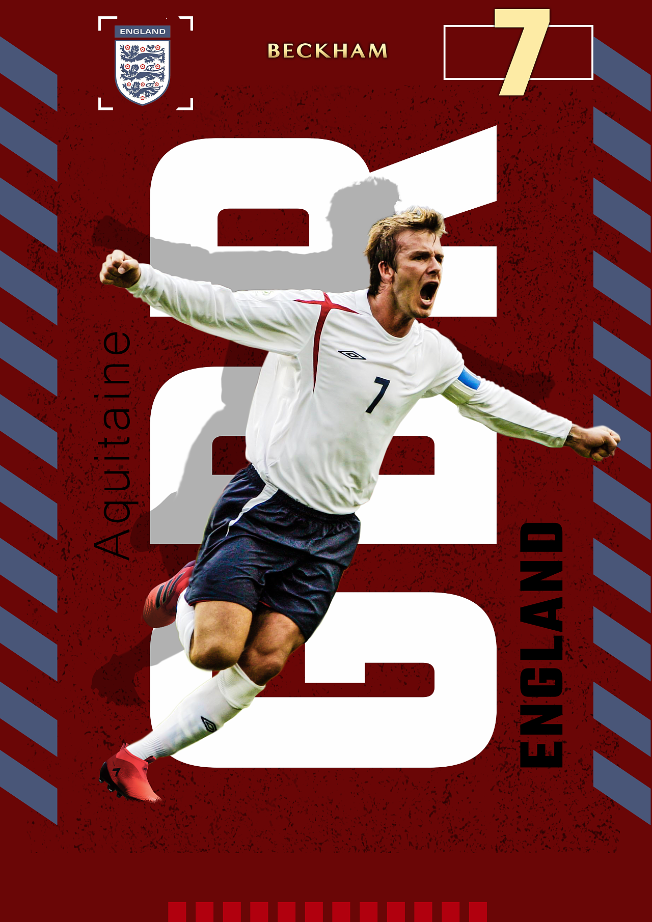 贝克汉姆|平面|海报|了不起的南柏里 - 原创作品 - 站酷 (zcool)