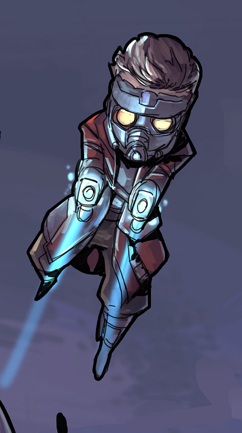 《复仇者联盟》同人创作流程。（图ZMTc3MTExMzYw） - 商业插画 - 站酷设计师漫匪原创素材 - 站酷ZCOOL