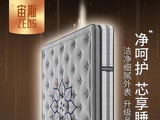 【详情】2019床垫椰棕黄麻乳胶垫酒店宙斯