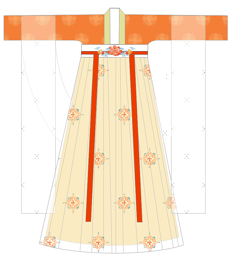唐风团花
