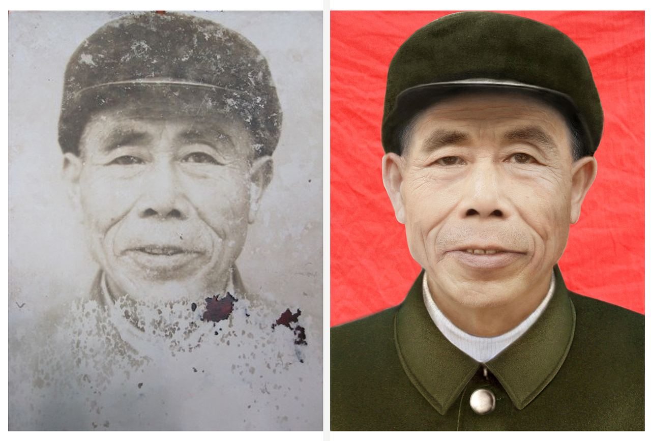 ps的另一种应用,精修破损老照片|摄影|人像摄影|41图片老照片修复