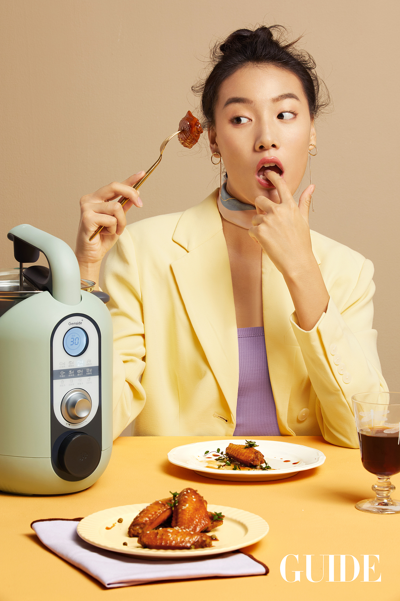 Gemside捷赛 ✖️ 时下GUIDE —— 炒菜机