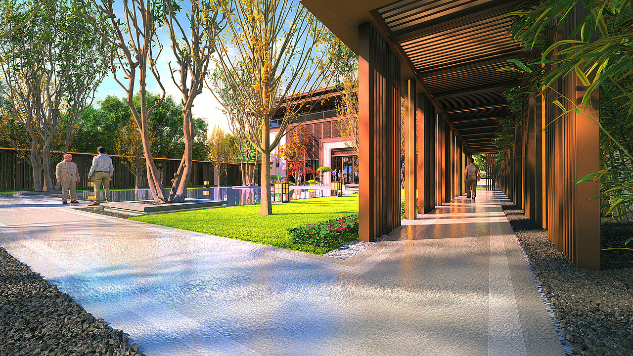 恩施龙悦湾住宅小区景观设计