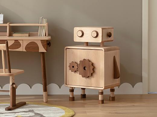 Robot边柜 | 富有乐趣的儿童多用收纳柜