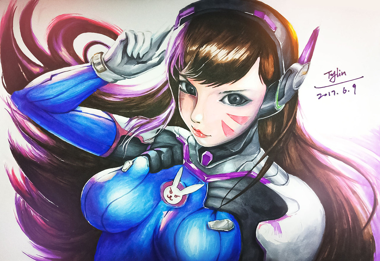 马克笔dva02守望先锋