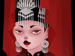 「彝」原创插画