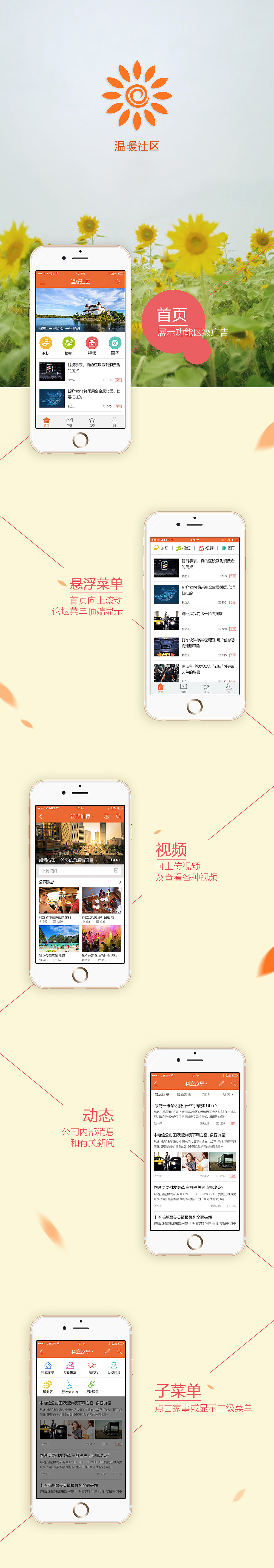 社区类APP（图ZNDA0NDY2OTY=） - APP界面 - 站酷设计师红巾起义原创素材 - 站酷ZCOOL