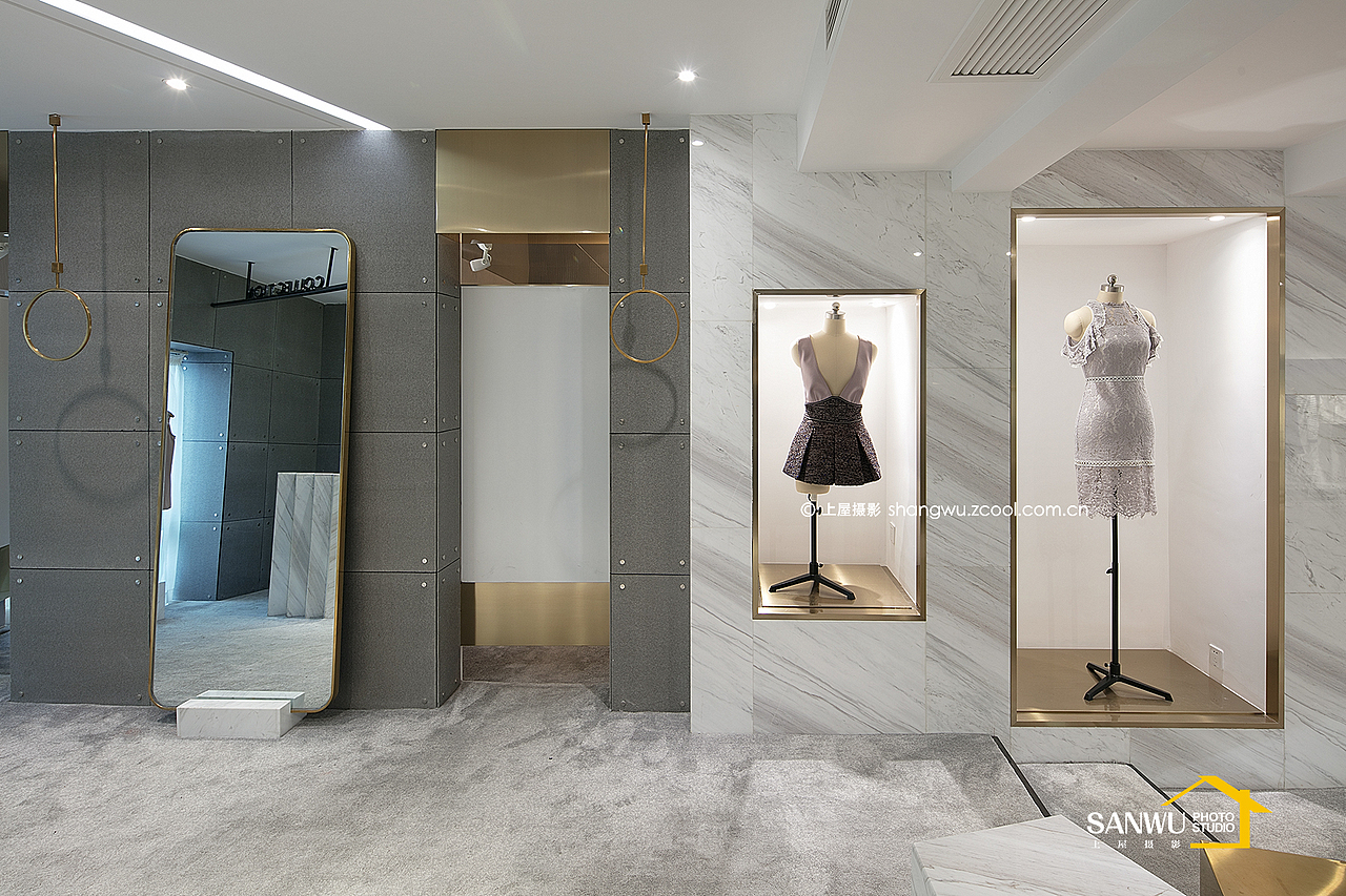 上屋摄影｜H.DESIGN COUTURE SERVICE SHOWROOM（图ZODEyMjM2NzY=） - 家装设计 - 站酷设计师上屋摄影原创素材 - 站酷ZCOOL