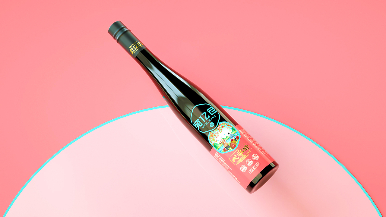 酸中带甜 盛世桃颜丨宛亿仓桃香醋