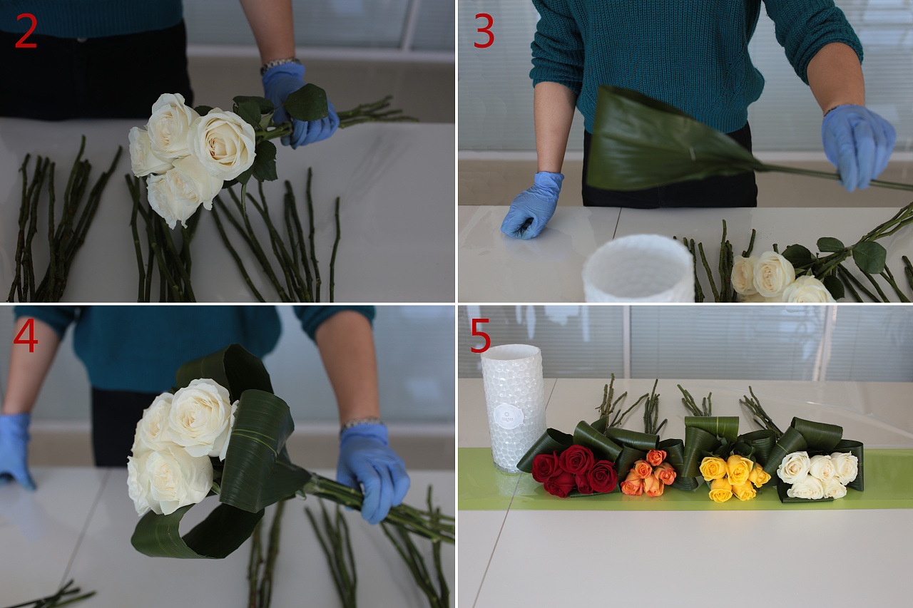 diy瓶插花制作 鲜花 生日花 宴会花 餐桌花 办公桌花 茶几花 书桌花