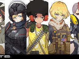 個人作品 賽博朋克 寫實(shí) fps  科幻 二次元