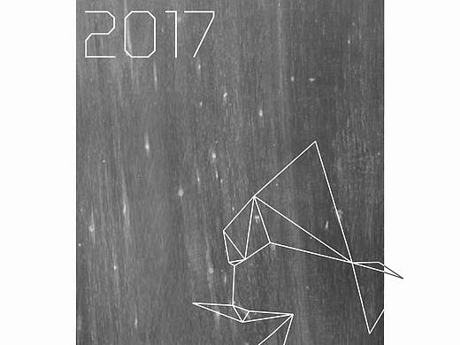 黑白性冷淡简约日历设计