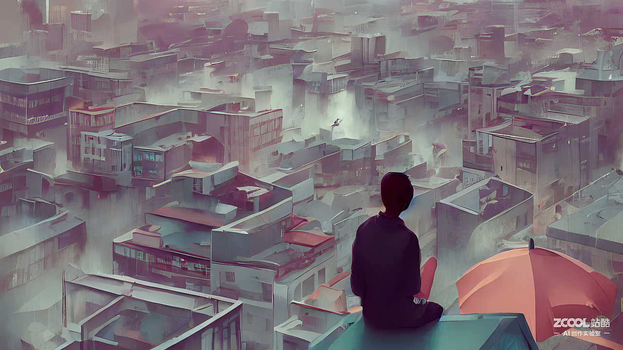 #AI创作实验室#下雨天