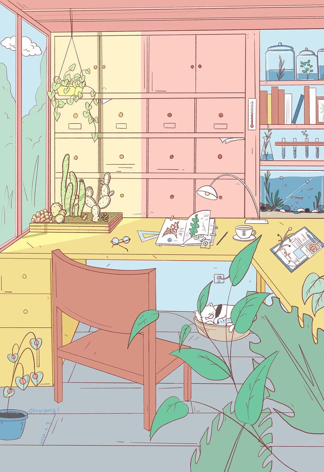 ［插画习作］工作室