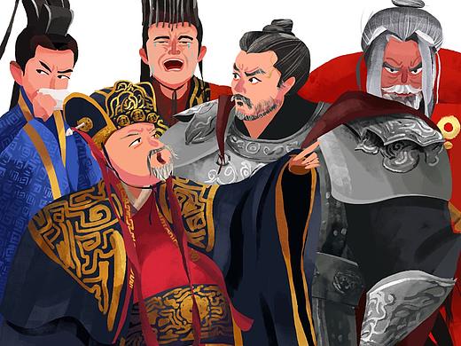 军师联盟之虎啸龙吟人物插画