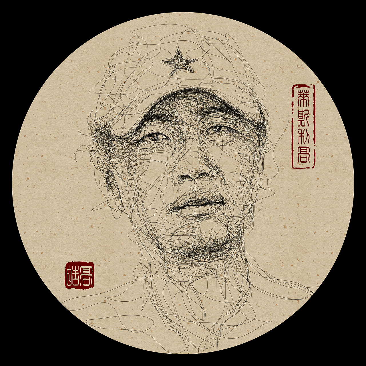 老炮儿（图ZMTgwODk4OTg0） - 艺术插画 - 站酷设计师巴尔坦星人丶原创素材 - 站酷ZCOOL