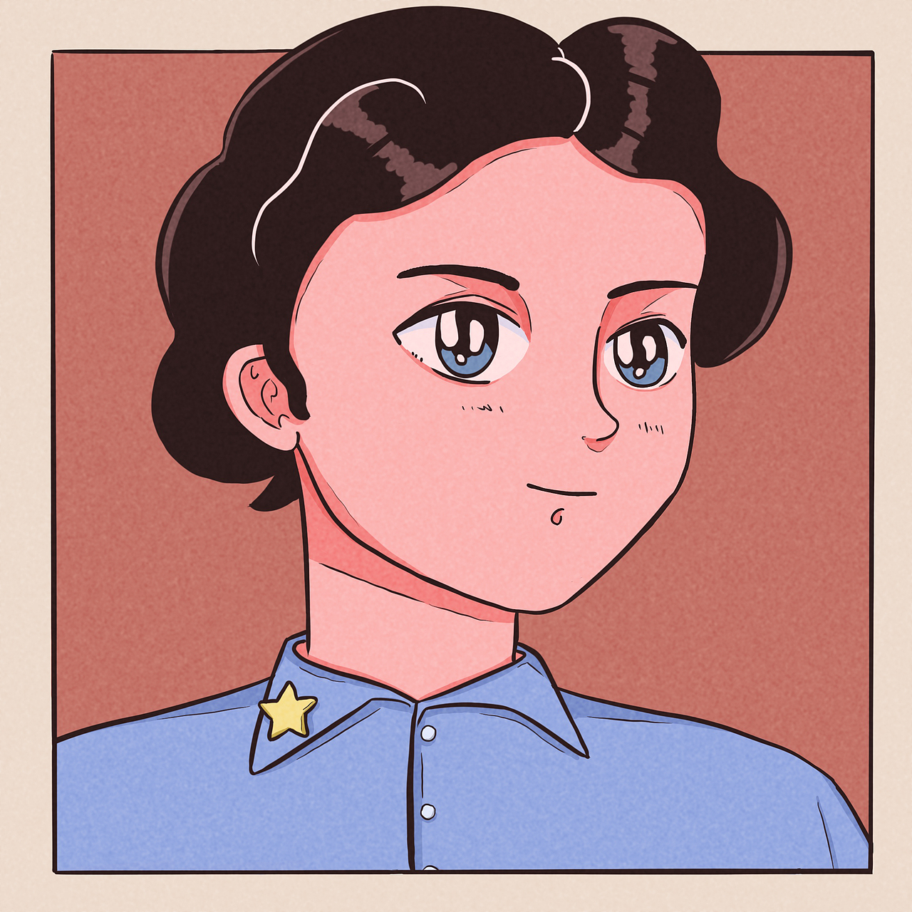 復古頭像（圖ZMjY0NDI5Njg4） - 創(chuàng)作習作 - 站酷設(shè)計師氹氹！原創(chuàng)素材 - 站酷ZCOOL