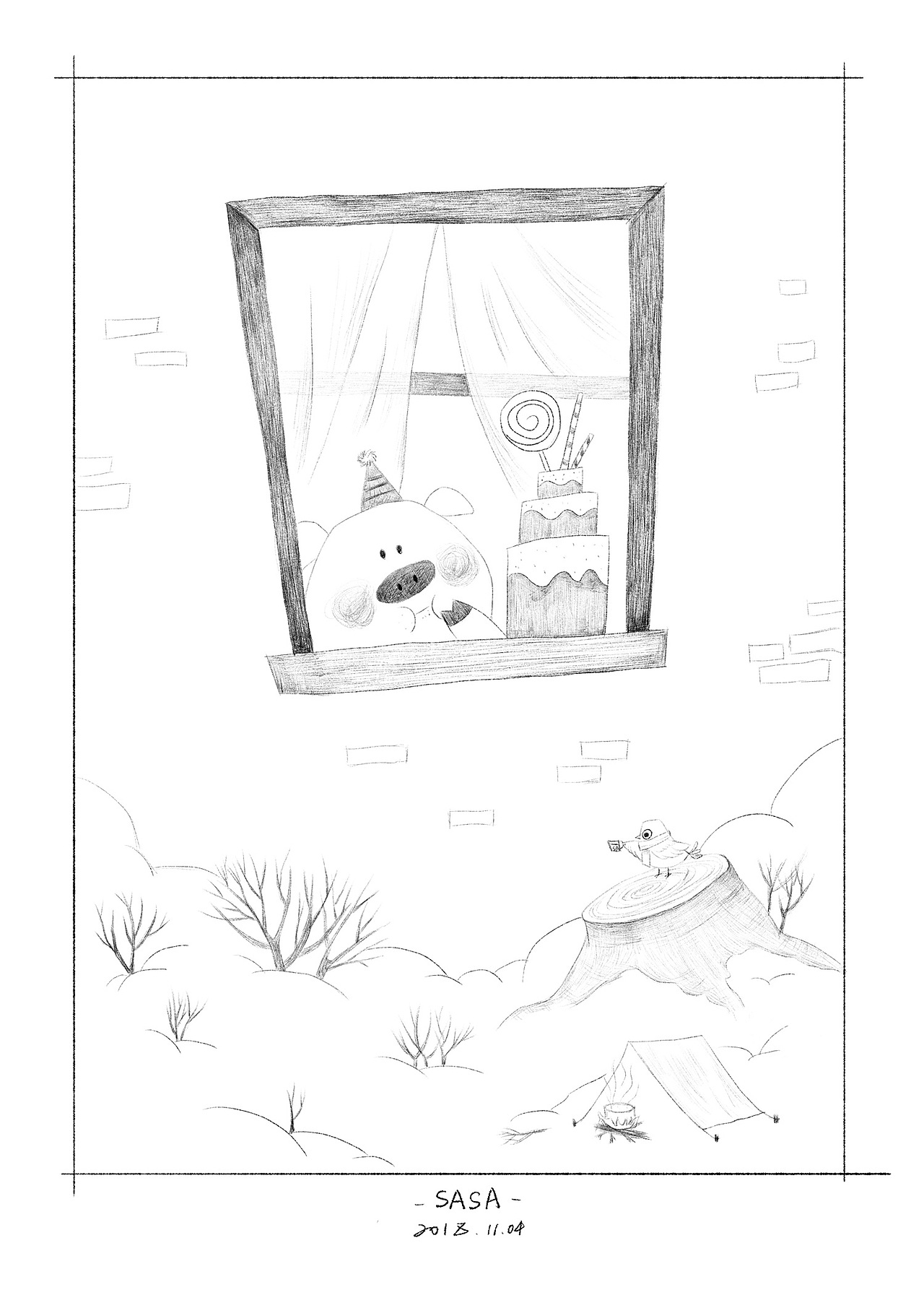 2018-2019作品合集（图ZMTQzMTI2ODMy） - 儿童插画 - 站酷设计师sasa五小桃原创素材 - 站酷ZCOOL